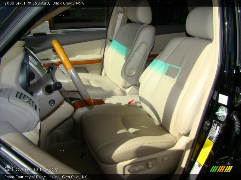Black Onyx / Ivory 2008 Lexus RX 350 AWD