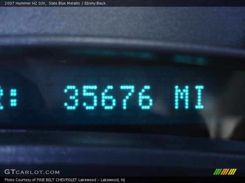 Slate Blue Metallic / Ebony Black 2007 Hummer H2 SUV