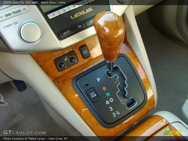 Black Onyx / Ivory 2008 Lexus RX 350 AWD