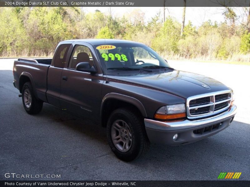 Graphite Metallic / Dark Slate Gray 2004 Dodge Dakota SLT Club Cab