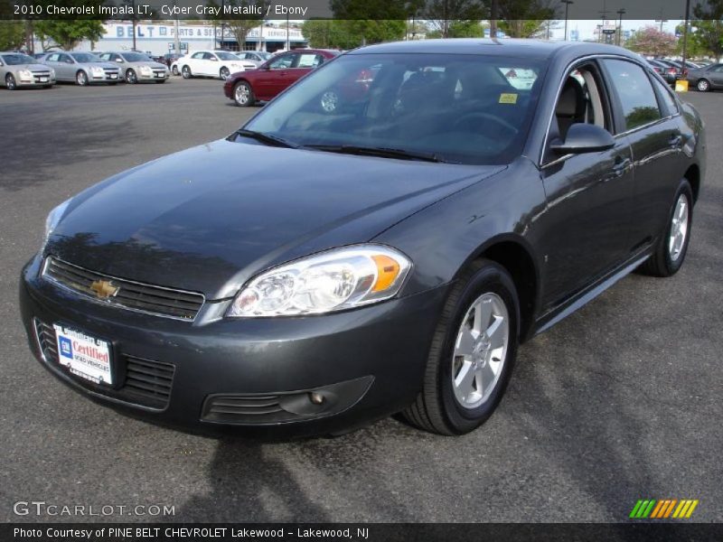Cyber Gray Metallic / Ebony 2010 Chevrolet Impala LT