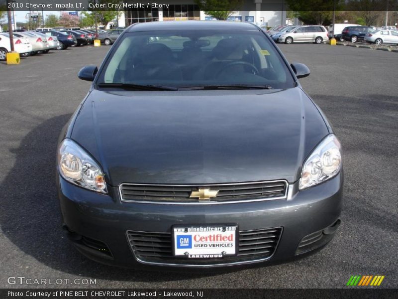 Cyber Gray Metallic / Ebony 2010 Chevrolet Impala LT