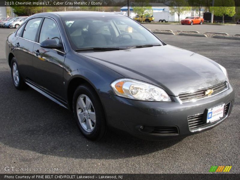 Cyber Gray Metallic / Ebony 2010 Chevrolet Impala LT
