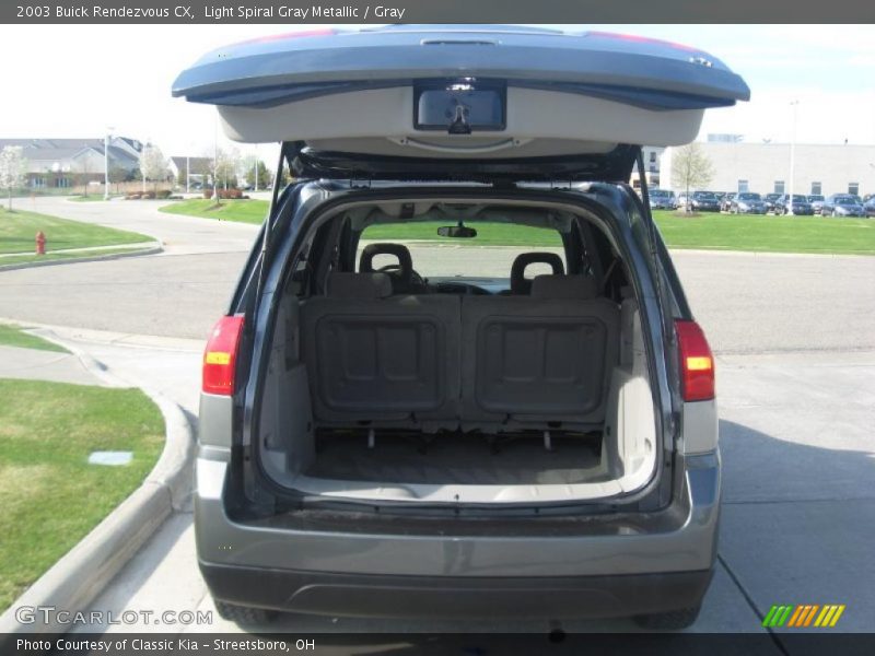 Light Spiral Gray Metallic / Gray 2003 Buick Rendezvous CX