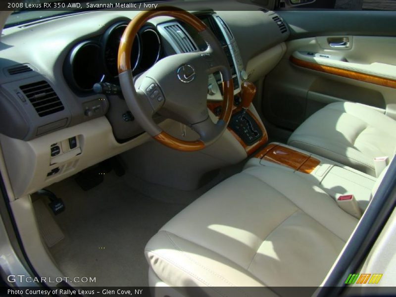 Savannah Metallic / Ivory 2008 Lexus RX 350 AWD