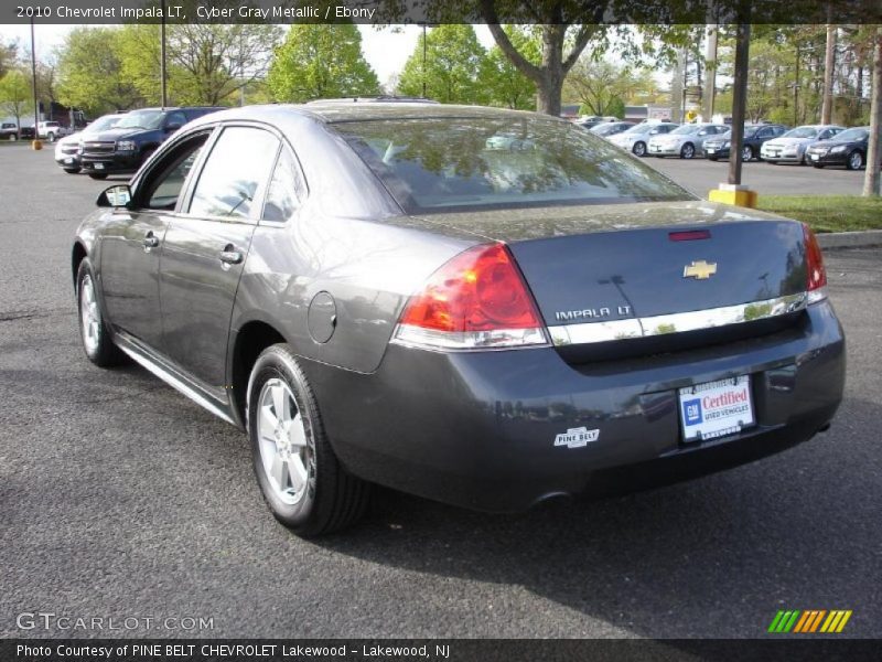 Cyber Gray Metallic / Ebony 2010 Chevrolet Impala LT
