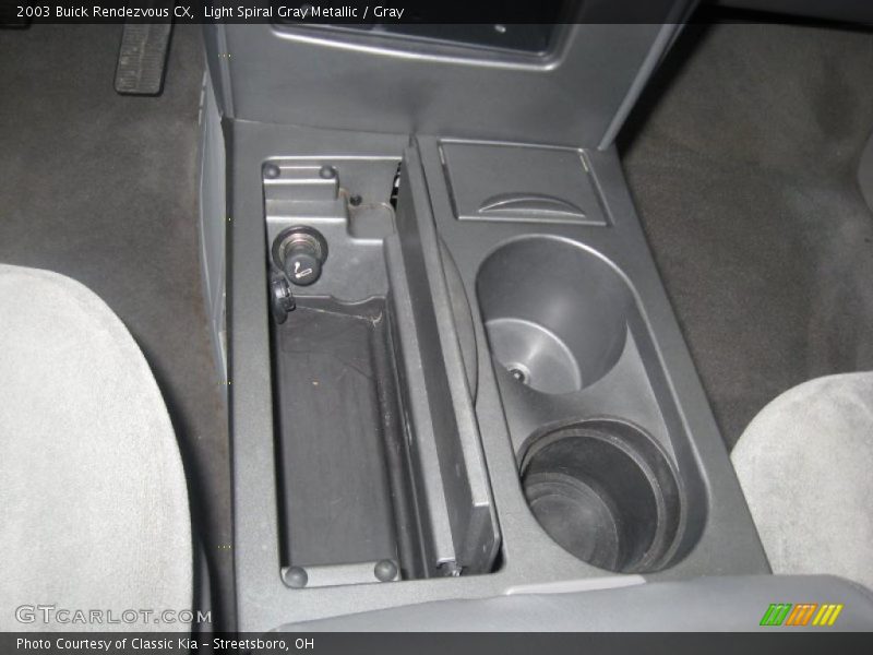 Light Spiral Gray Metallic / Gray 2003 Buick Rendezvous CX