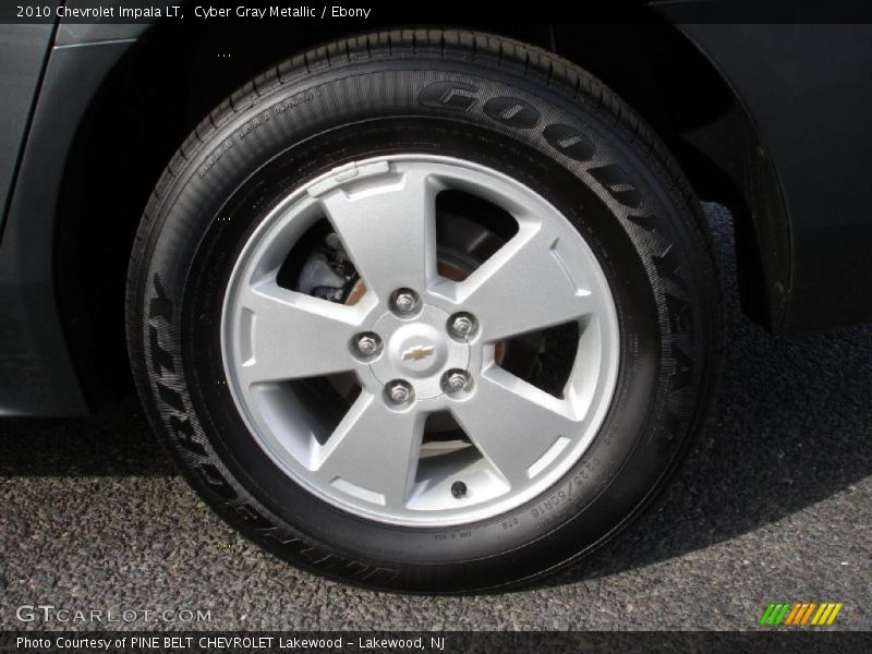 Cyber Gray Metallic / Ebony 2010 Chevrolet Impala LT