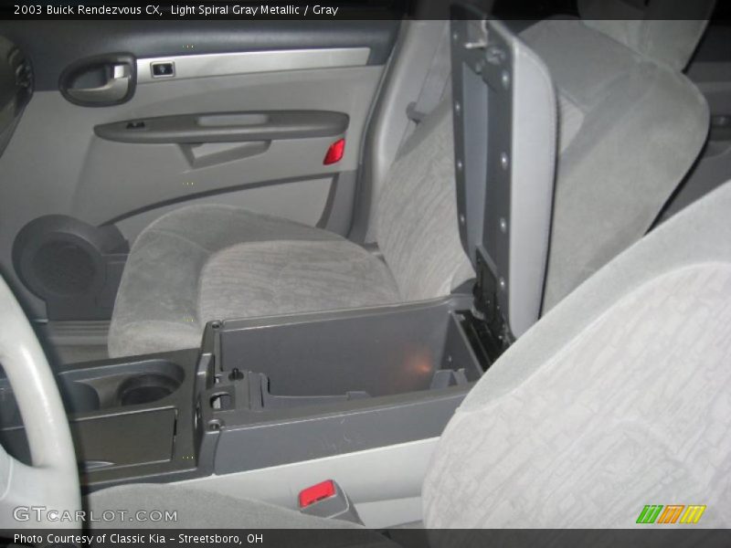 Light Spiral Gray Metallic / Gray 2003 Buick Rendezvous CX
