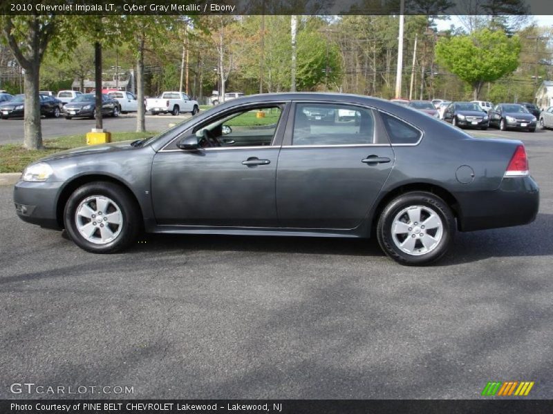 Cyber Gray Metallic / Ebony 2010 Chevrolet Impala LT