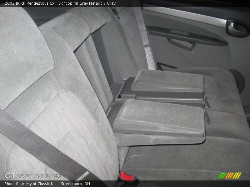 Light Spiral Gray Metallic / Gray 2003 Buick Rendezvous CX