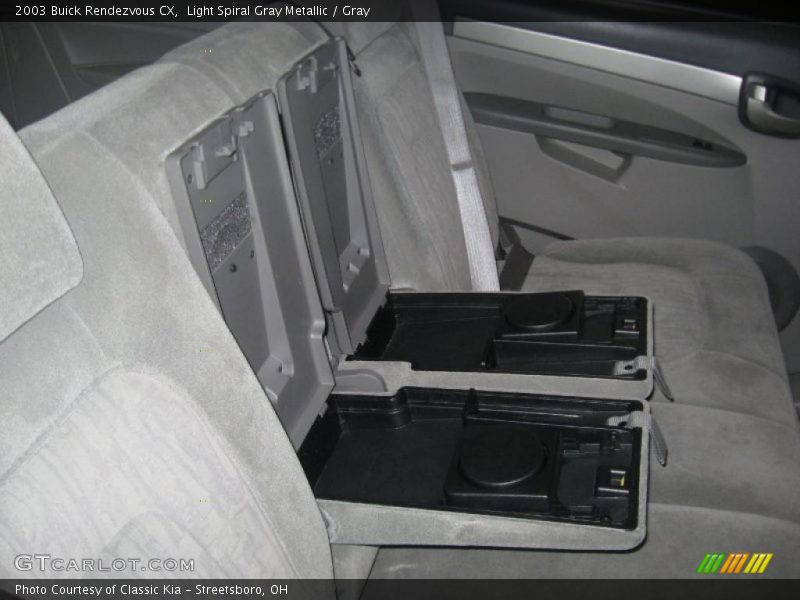 Light Spiral Gray Metallic / Gray 2003 Buick Rendezvous CX