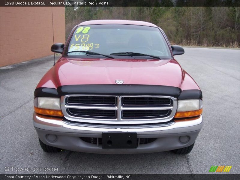 Metallic Red / Agate 1998 Dodge Dakota SLT Regular Cab
