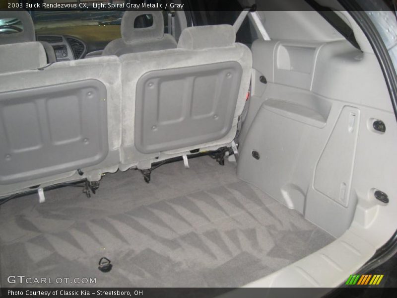 Light Spiral Gray Metallic / Gray 2003 Buick Rendezvous CX