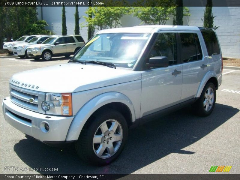 Zermatt Silver Metallic / Ebony 2009 Land Rover LR3 SE