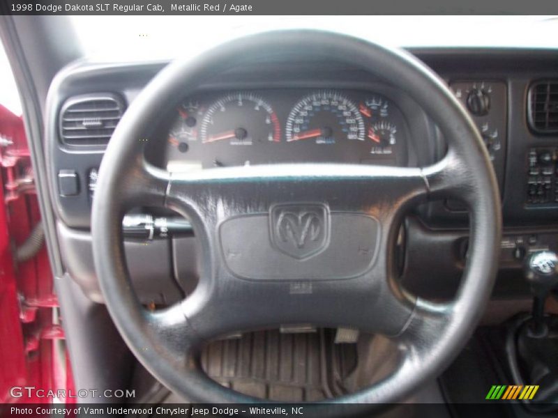 Metallic Red / Agate 1998 Dodge Dakota SLT Regular Cab