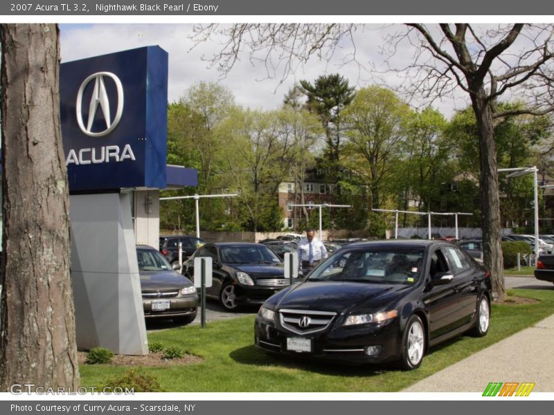 Nighthawk Black Pearl / Ebony 2007 Acura TL 3.2