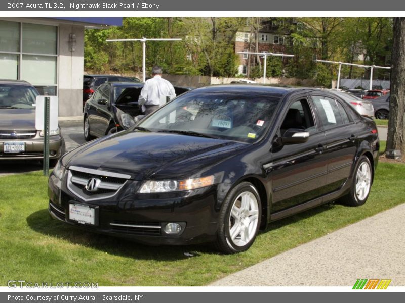 Nighthawk Black Pearl / Ebony 2007 Acura TL 3.2