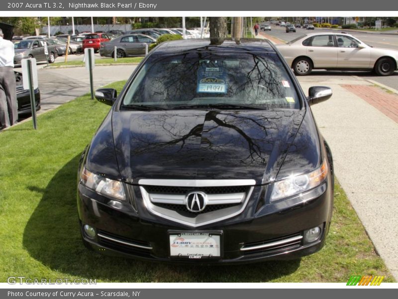 Nighthawk Black Pearl / Ebony 2007 Acura TL 3.2