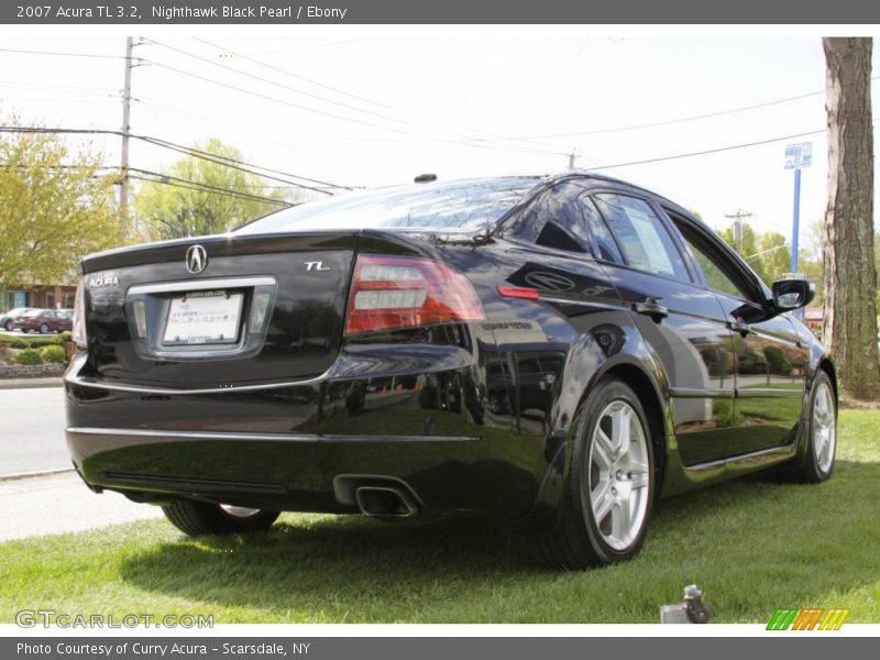 Nighthawk Black Pearl / Ebony 2007 Acura TL 3.2