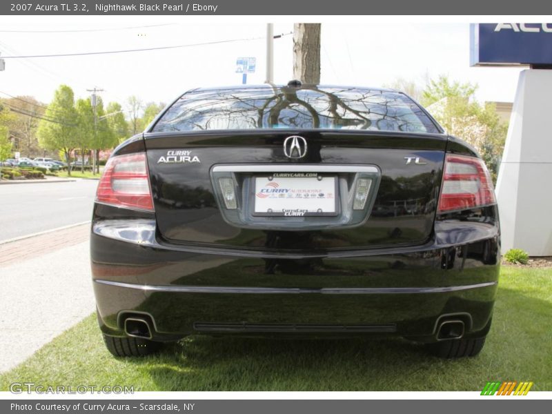 Nighthawk Black Pearl / Ebony 2007 Acura TL 3.2