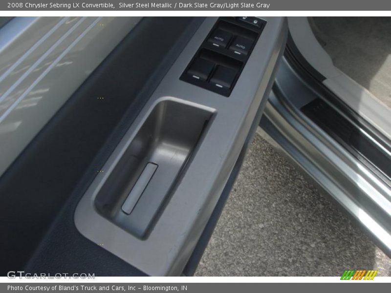 Silver Steel Metallic / Dark Slate Gray/Light Slate Gray 2008 Chrysler Sebring LX Convertible