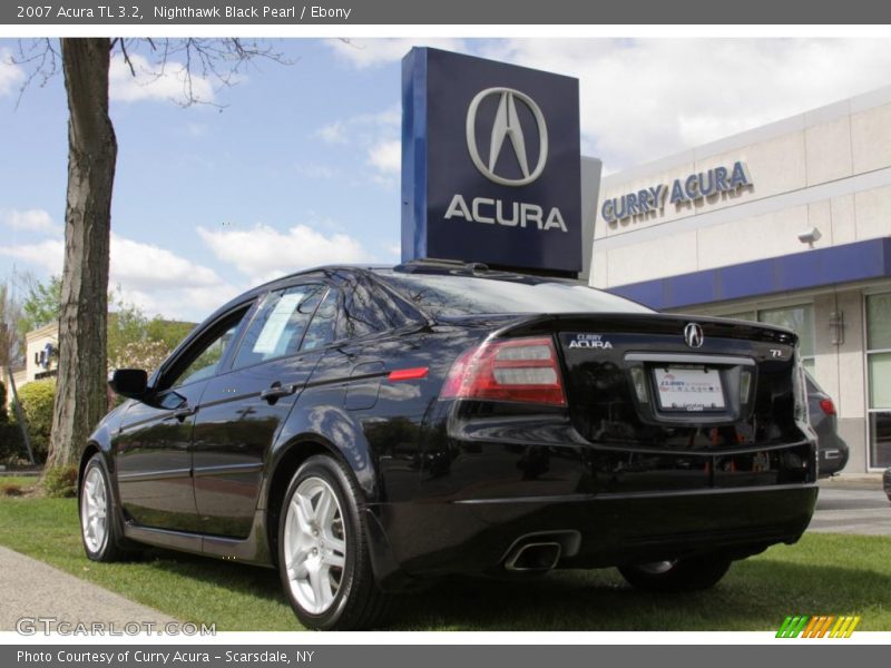 Nighthawk Black Pearl / Ebony 2007 Acura TL 3.2