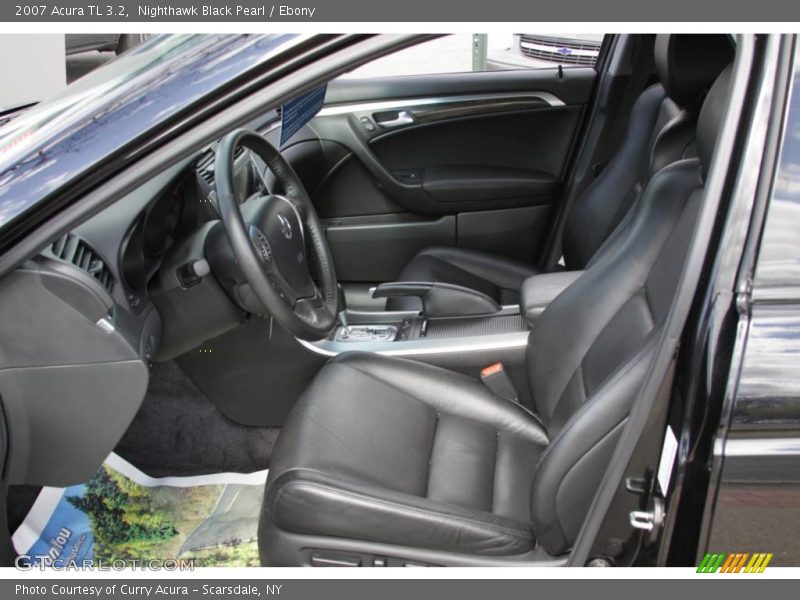 Nighthawk Black Pearl / Ebony 2007 Acura TL 3.2