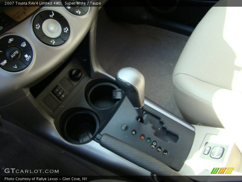 Super White / Taupe 2007 Toyota RAV4 Limited 4WD