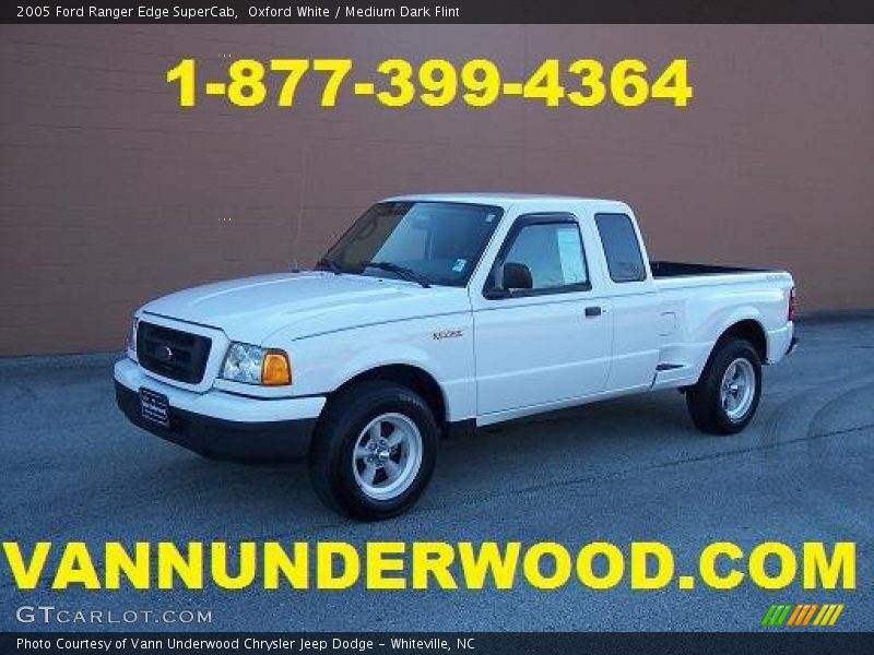 Oxford White / Medium Dark Flint 2005 Ford Ranger Edge SuperCab