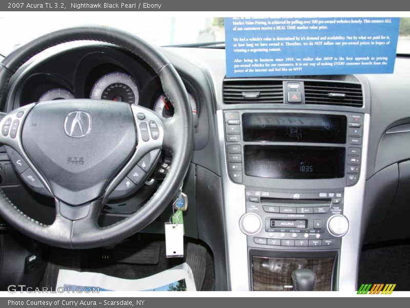 Nighthawk Black Pearl / Ebony 2007 Acura TL 3.2