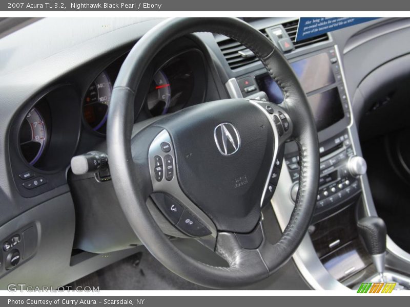Nighthawk Black Pearl / Ebony 2007 Acura TL 3.2