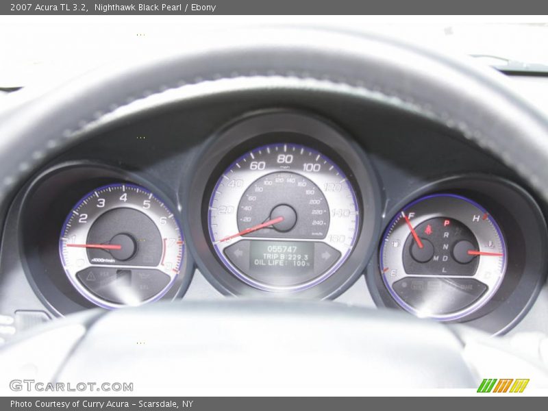 Nighthawk Black Pearl / Ebony 2007 Acura TL 3.2