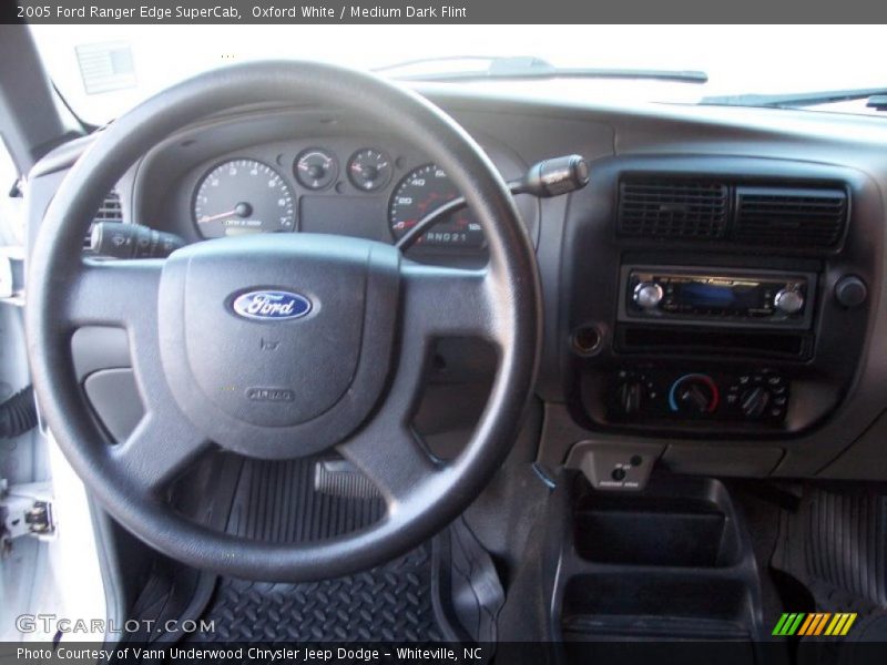 Oxford White / Medium Dark Flint 2005 Ford Ranger Edge SuperCab