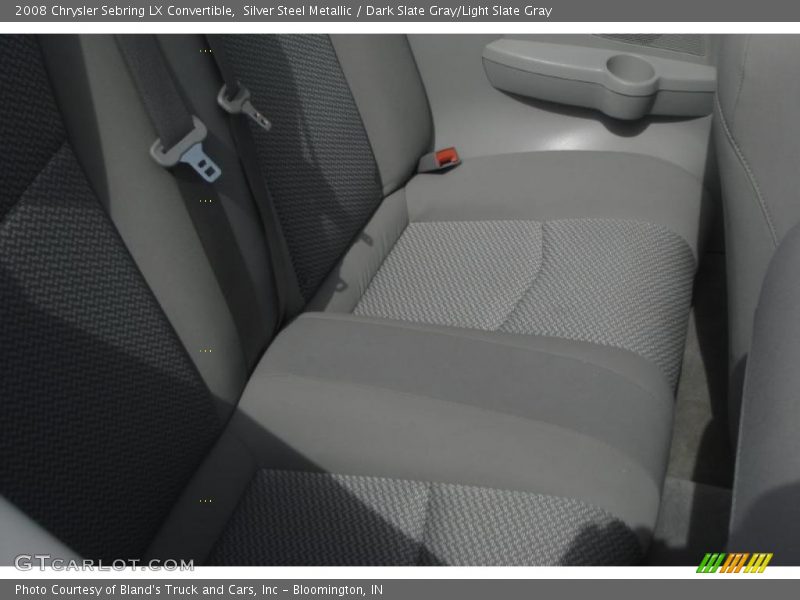 Silver Steel Metallic / Dark Slate Gray/Light Slate Gray 2008 Chrysler Sebring LX Convertible