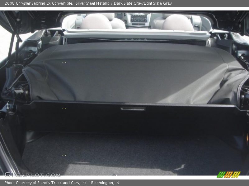 Silver Steel Metallic / Dark Slate Gray/Light Slate Gray 2008 Chrysler Sebring LX Convertible