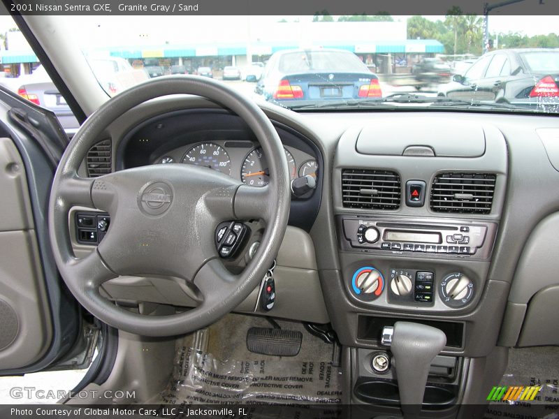 Granite Gray / Sand 2001 Nissan Sentra GXE