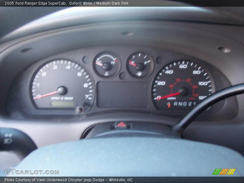 Oxford White / Medium Dark Flint 2005 Ford Ranger Edge SuperCab