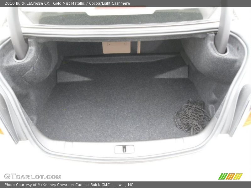 Gold Mist Metallic / Cocoa/Light Cashmere 2010 Buick LaCrosse CX