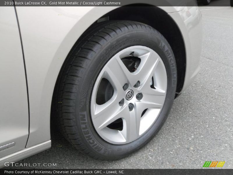 Gold Mist Metallic / Cocoa/Light Cashmere 2010 Buick LaCrosse CX