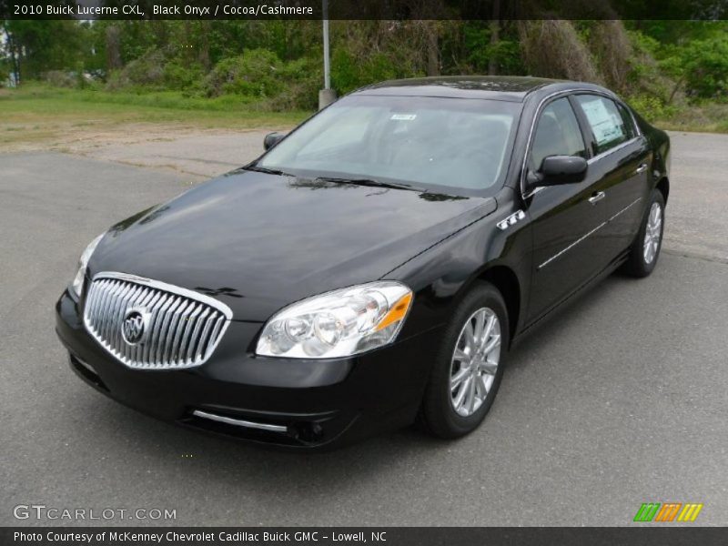 Black Onyx / Cocoa/Cashmere 2010 Buick Lucerne CXL