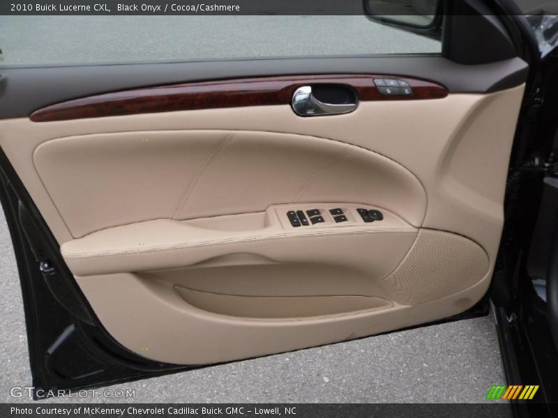 Black Onyx / Cocoa/Cashmere 2010 Buick Lucerne CXL