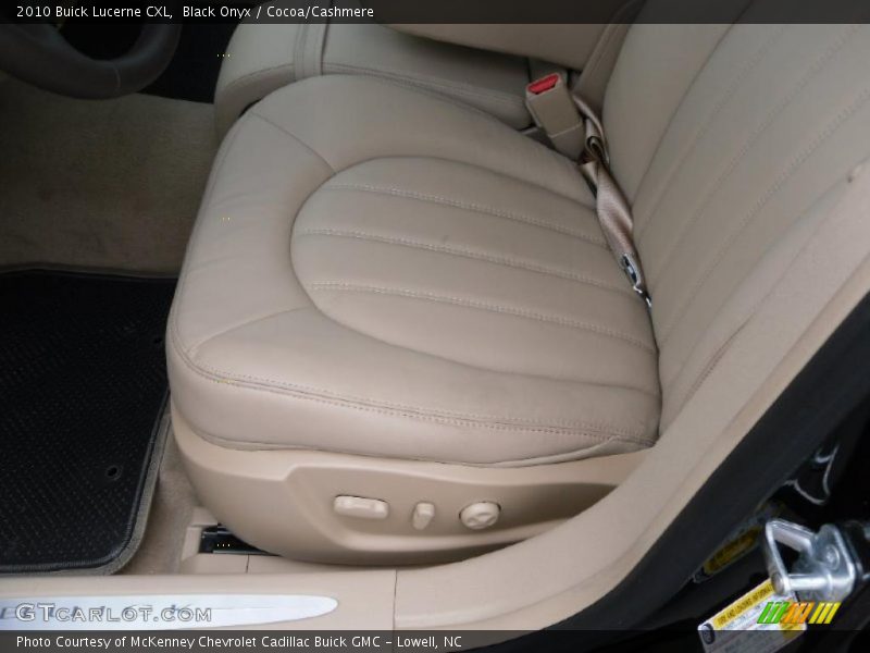 Black Onyx / Cocoa/Cashmere 2010 Buick Lucerne CXL