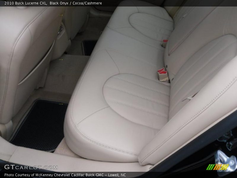 Black Onyx / Cocoa/Cashmere 2010 Buick Lucerne CXL