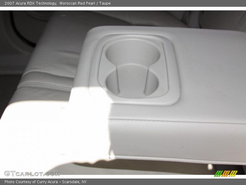 Moroccan Red Pearl / Taupe 2007 Acura RDX Technology