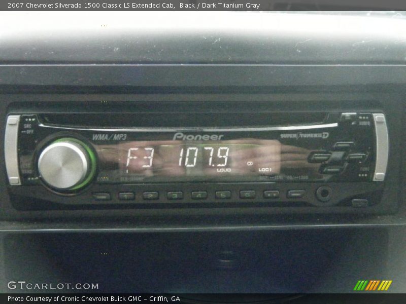 Black / Dark Titanium Gray 2007 Chevrolet Silverado 1500 Classic LS Extended Cab