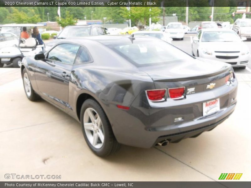 Cyber Gray Metallic / Black 2010 Chevrolet Camaro LT Coupe 600 Limited Edition