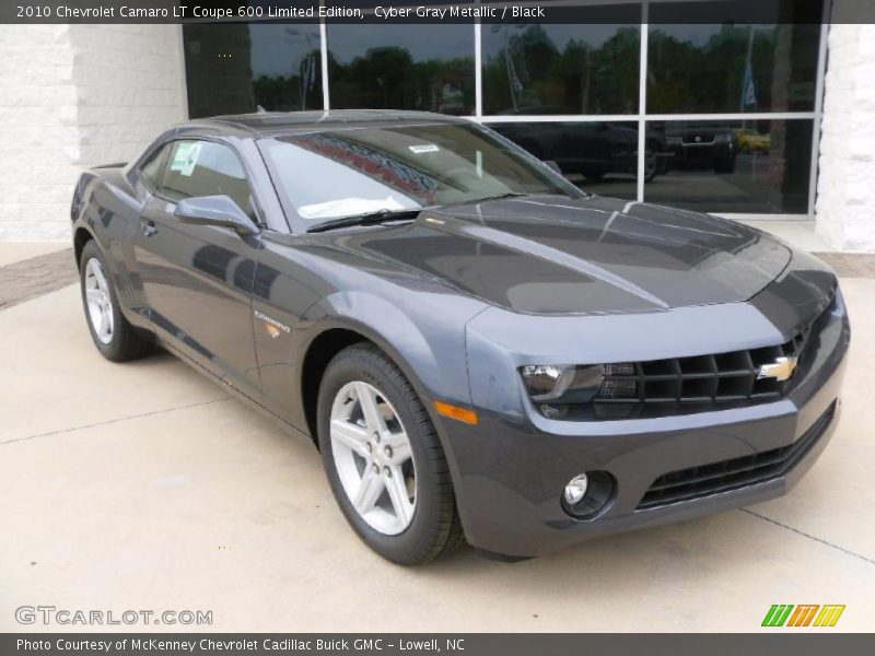 Cyber Gray Metallic / Black 2010 Chevrolet Camaro LT Coupe 600 Limited Edition