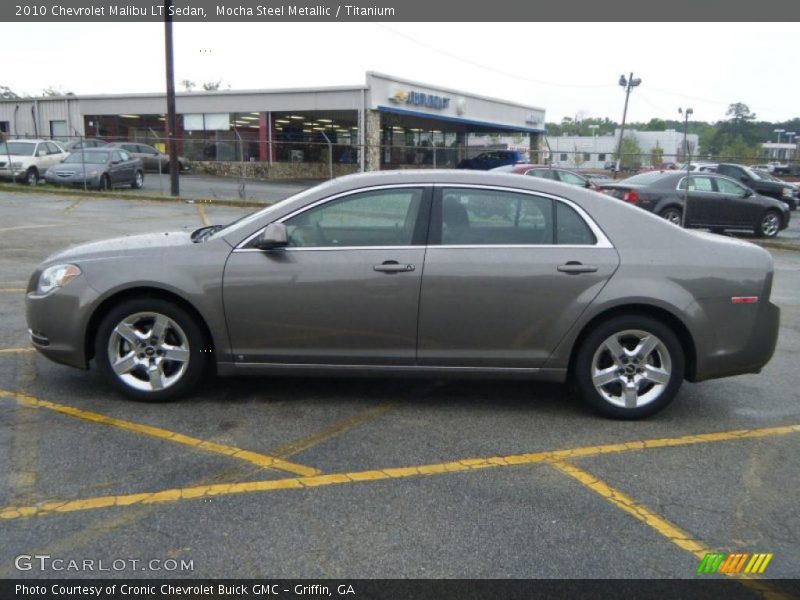 Mocha Steel Metallic / Titanium 2010 Chevrolet Malibu LT Sedan