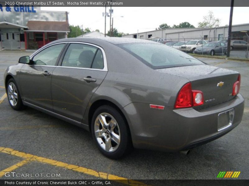 Mocha Steel Metallic / Titanium 2010 Chevrolet Malibu LT Sedan